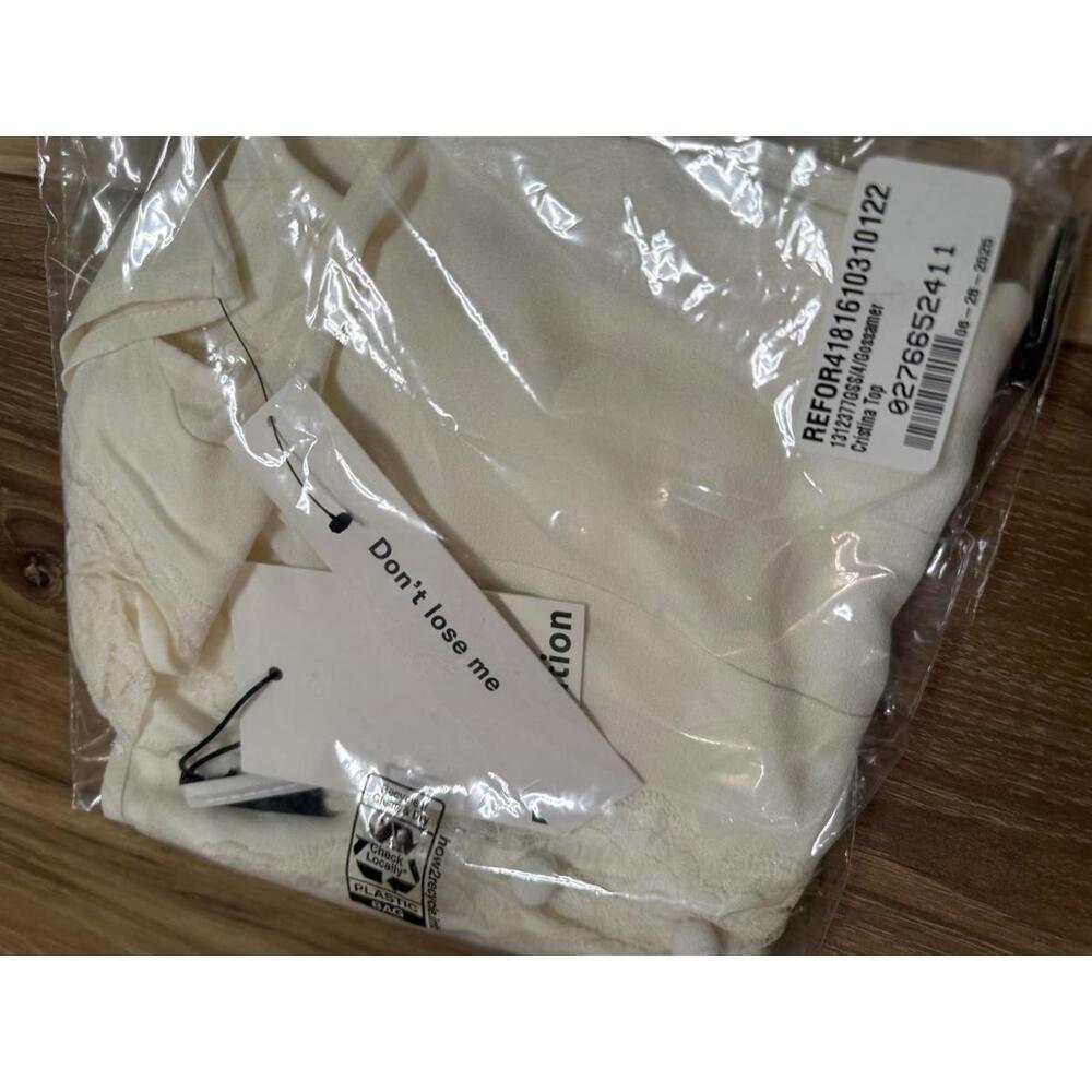 NWT! Reformation Cristina Top in Gossamer Size 4 - Picture 3 of 4
